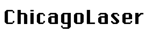 ChicagoLaser Font Image