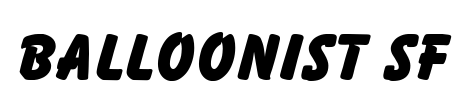 Balloonist SF Font Image