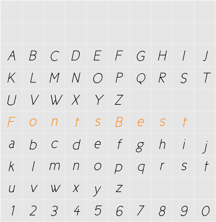 Cicle Character Map