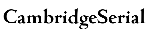 CambridgeSerial