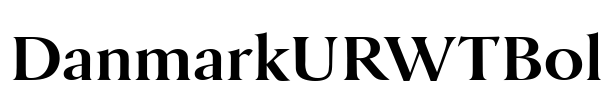 DanmarkURWTBol Font Image