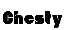 Chesty Font Image