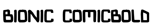 Bionic ComicBold Font Image