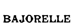 Bajorelle Font Image