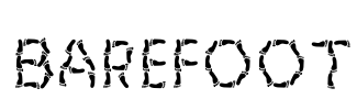 Barefoot Font Image