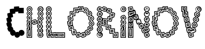 Chlorinov Font Image
