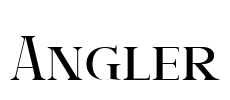 Angler Font Image