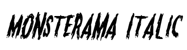 Monsterama Italic