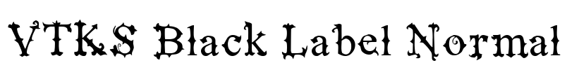VTKS Black Label Normal