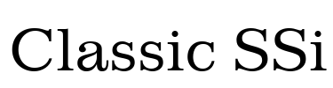 Classic SSi Font Image