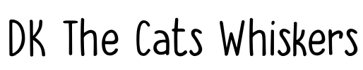 DK The Cats Whiskers Font Image