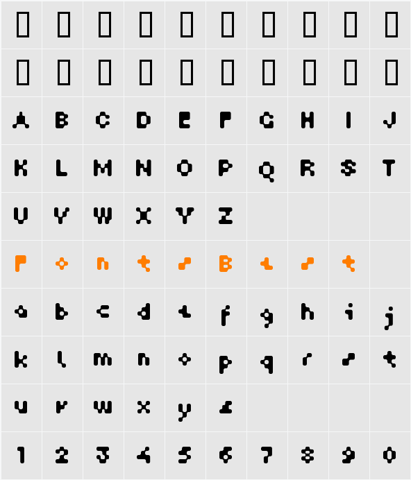 MoonbaseAlpha Character Map