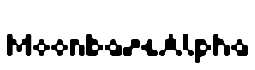 MoonbaseAlpha Font Image