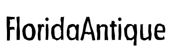 FloridaAntique Font Image