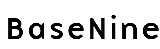 BaseNine Font Image