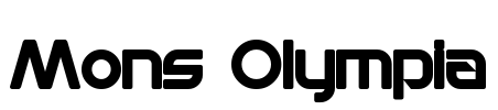 Mons Olympia Font Image