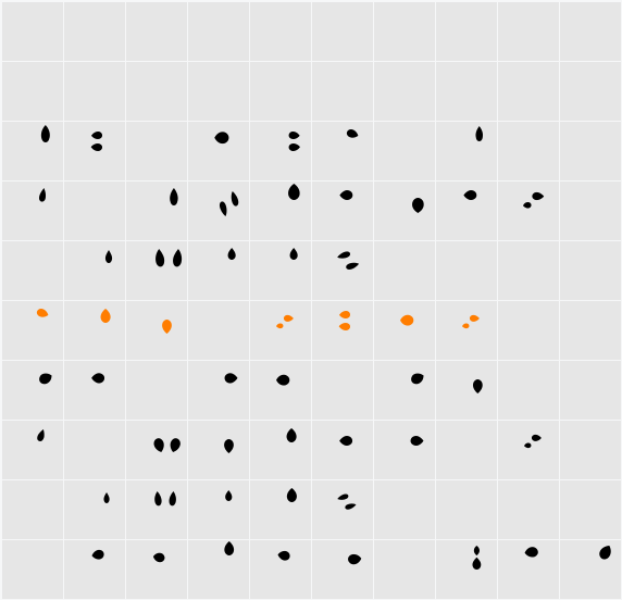 Mister Loopy Loops Character Map