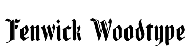 Fenwick Woodtype
