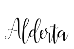 Alderta Font Image