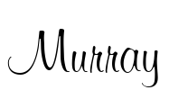 Murray Font Image