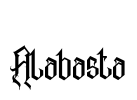 Alabasta Font Image