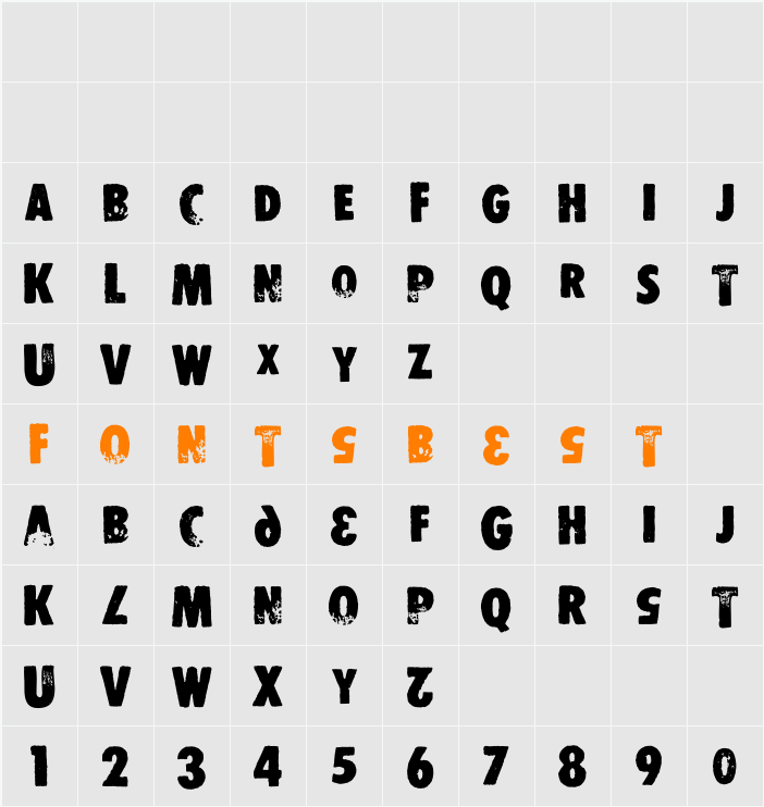 DS Stamper Character Map