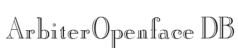 ArbiterOpenface DB