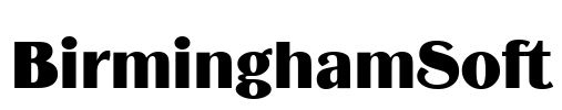 BirminghamSoft Font Image