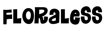 Floraless Font Image