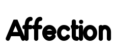 Affection Font Image