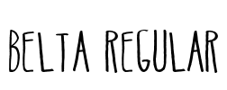 Belta Regular Font Image