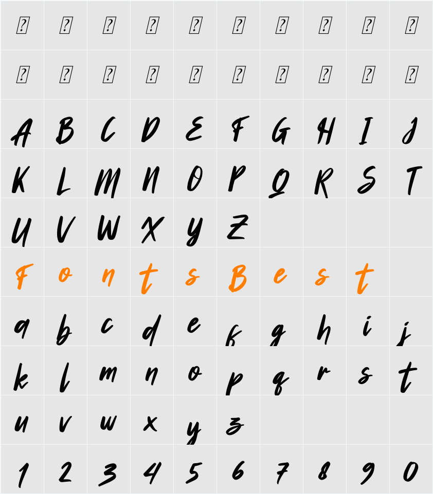 Aprilia Marelo Character Map