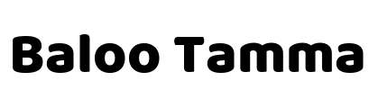 Baloo Tamma Font Image