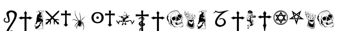 Fiolex Mephisto Dingbats
