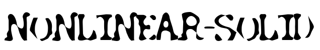 NONLINEAR-SOLID