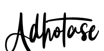 Adhotase Font Image