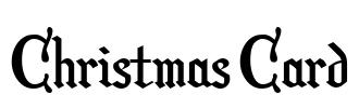 Christmas Card