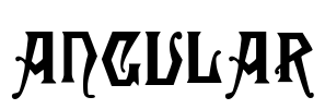 Angular Font Image