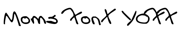 Moms Font YOFF