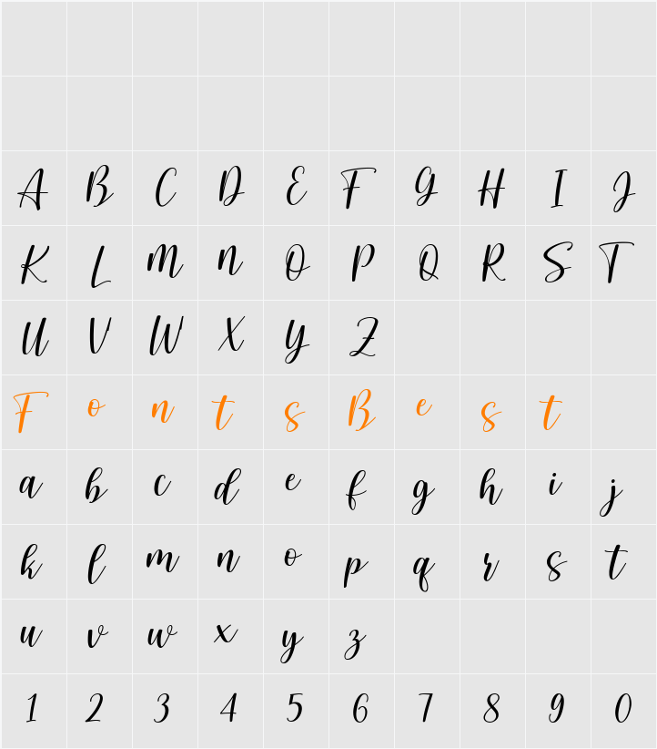 Baby Dualistic Character Map