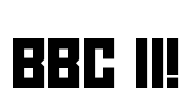 BBC II! Font Image
