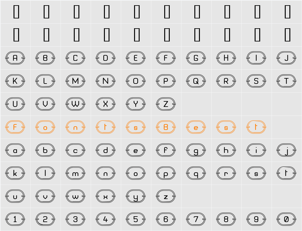 Chainz Character Map