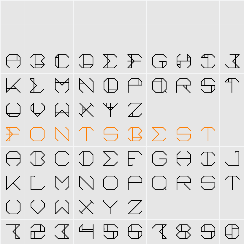 aurora Character Map
