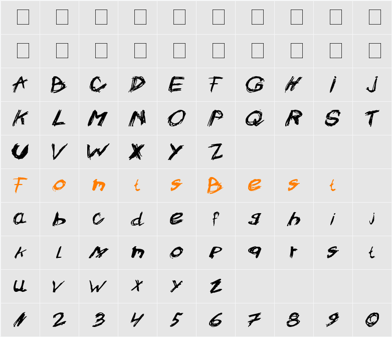 Crazysk8 Character Map