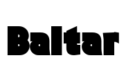 Baltar Font Image