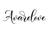 Avarelove Font Image