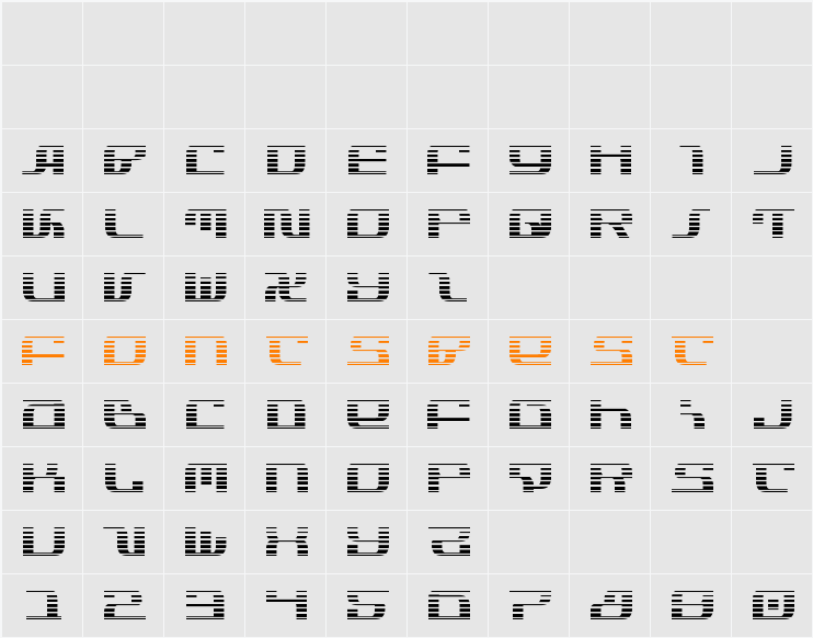 Infinity Formula Gradient Character Map