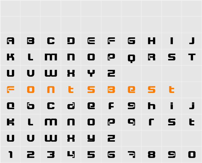 DS_Cosmo Character Map