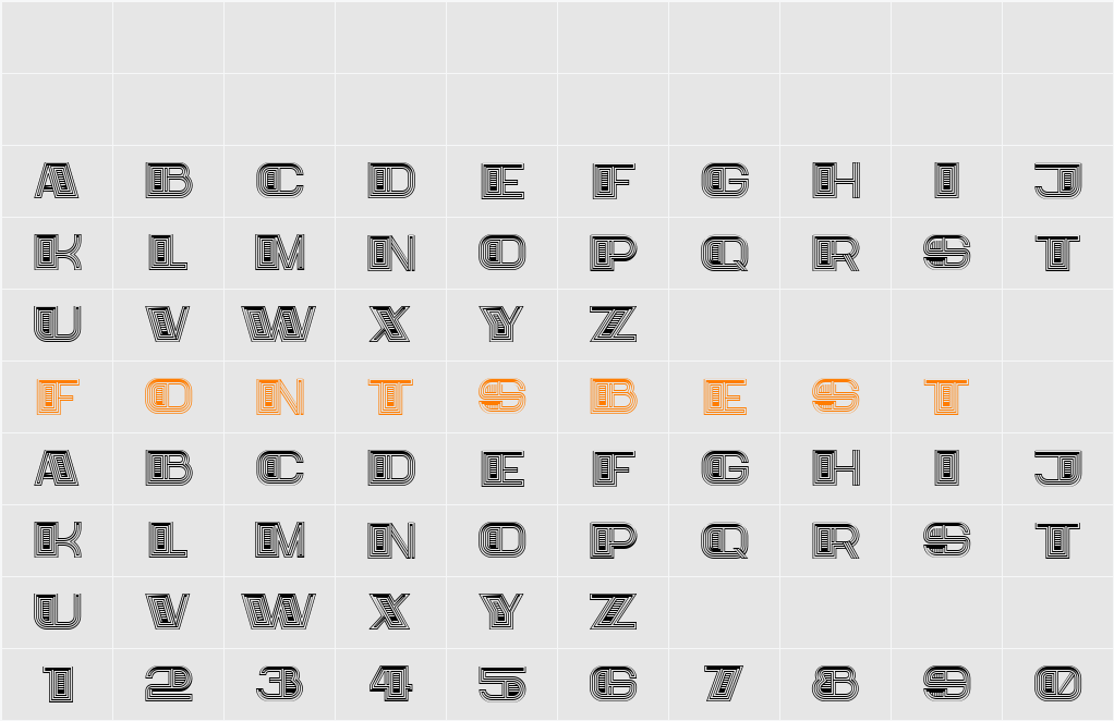 Bigger Character Map