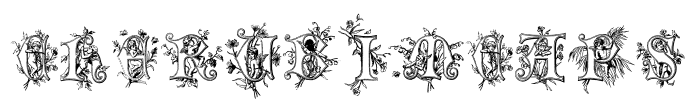 CherubimCaps Font Image